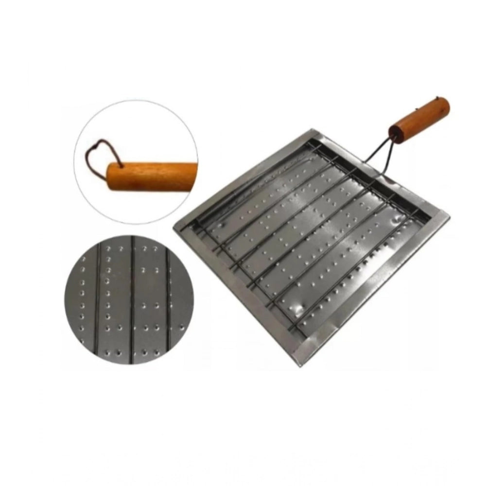 Generic Steel Desk Tabletop Outdoor Stainless Steel Mini Smoker (Silver)