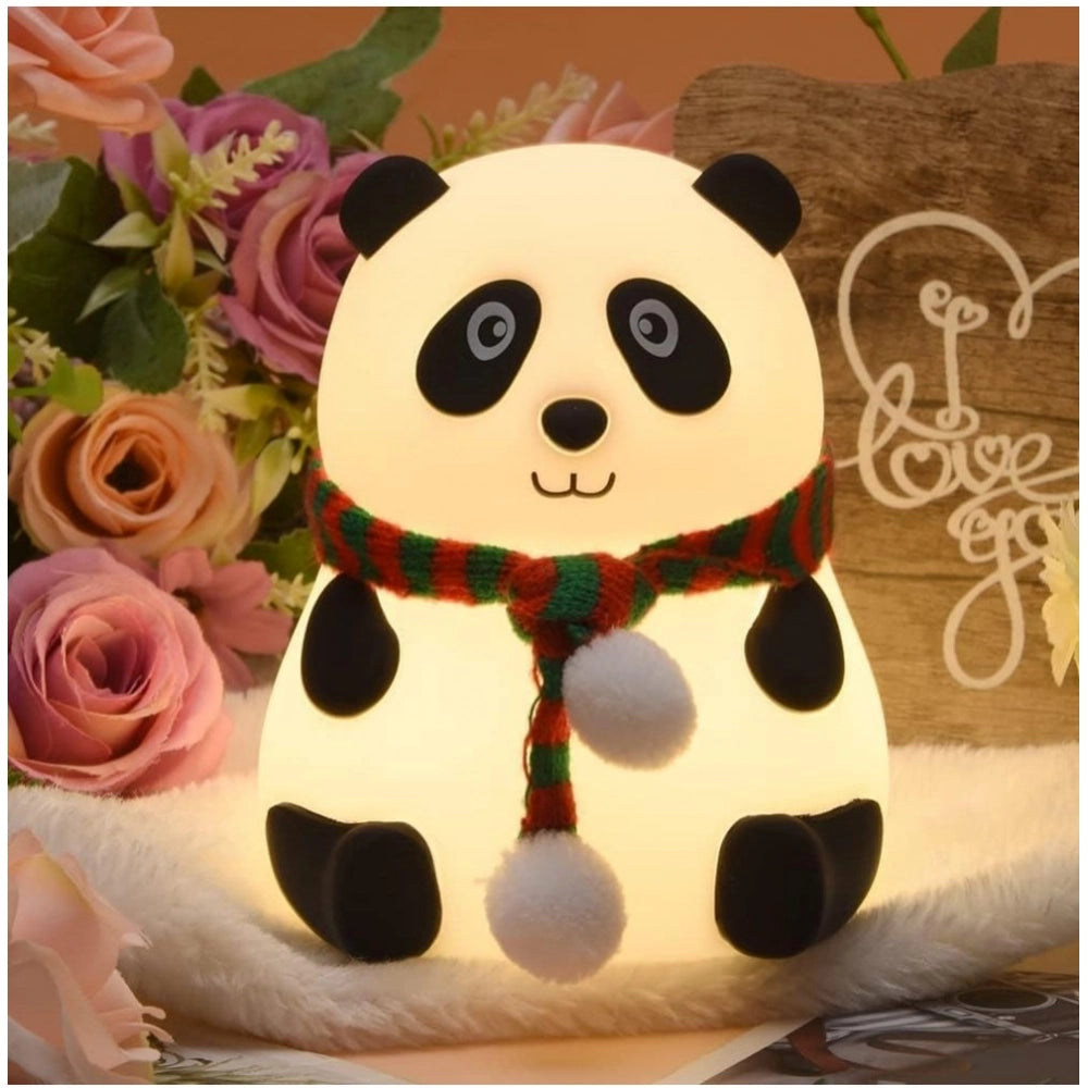 Generic Plastic, Silicone Panda Lamp (Multicolor)