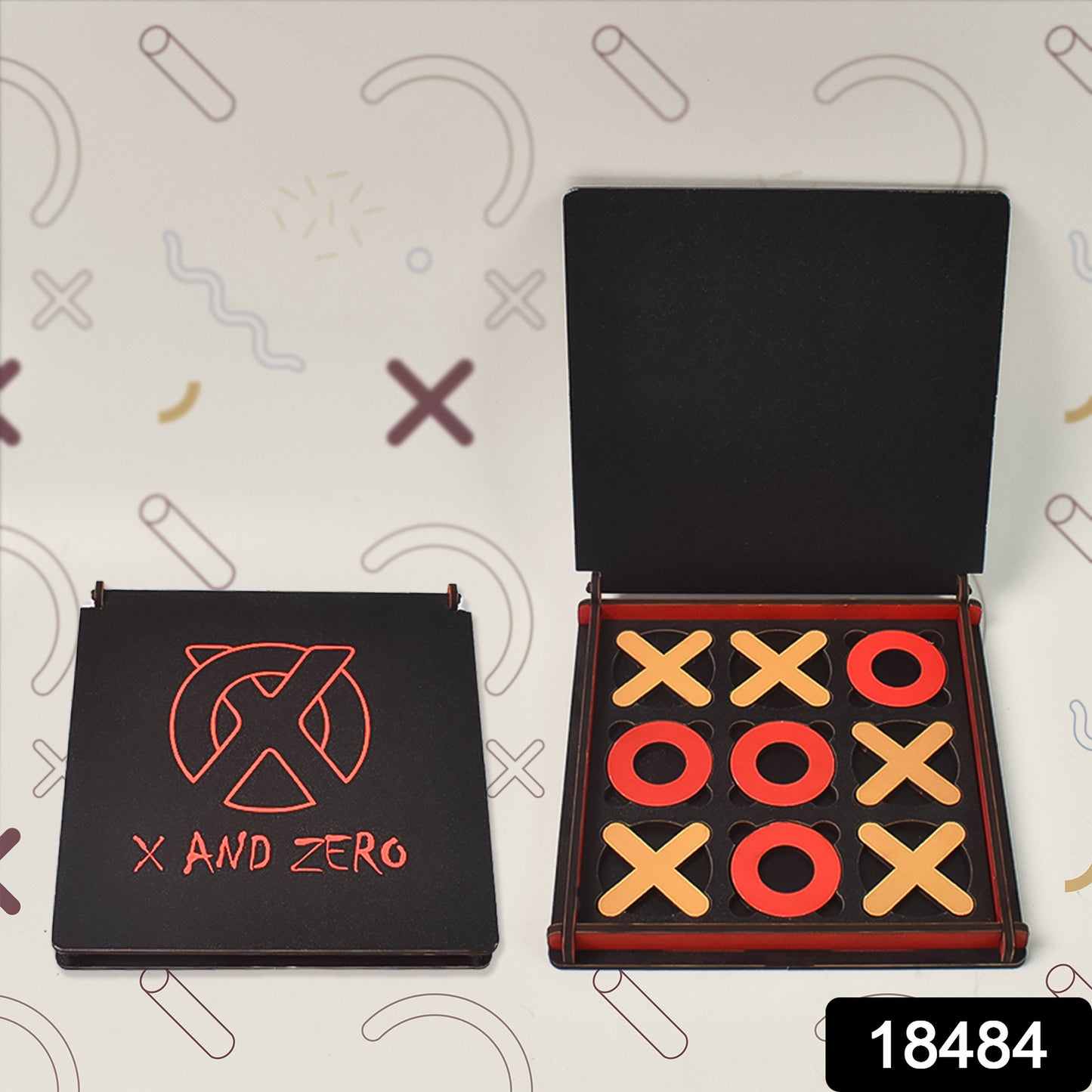 X Zero Wooden Board Game (1 Set)