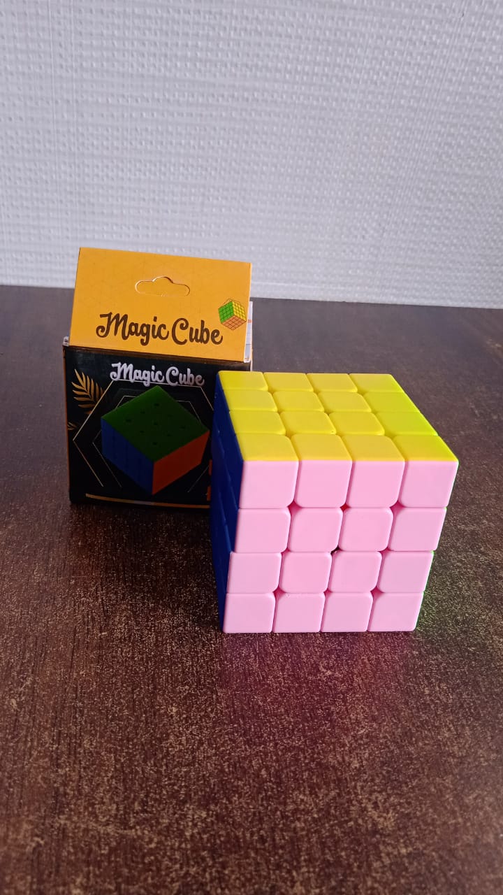 4x4 Magic Speed Cube Puzzle For Kids Adults (1 Pc)