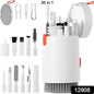 Keyboard Cleaner Kit 20-in-1 Laptop Phone Screen Cleaning Kit Keyboard Cleaning Kit With Electronic Cleaning Brush Spray For Airpods Pro Ipad Iphone Pro Camera Computer Cleaning