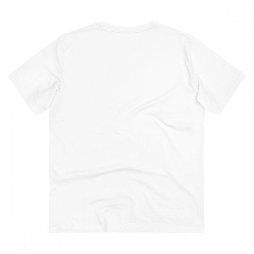 Generic Men's PC Cotton 1st Anniversary Printed T Shirt (Color: White, Thread Count: 180GSM)
