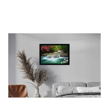 Generic Natural photo Painting with Synthetic Photo Frame (Multicolor)