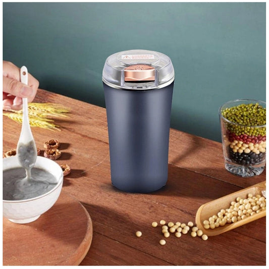 Generic Plastic, Steel Electric Coffee Grinder (Blue)