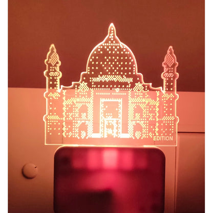 Generic Taj Mahal AC Adapter Night Lamp