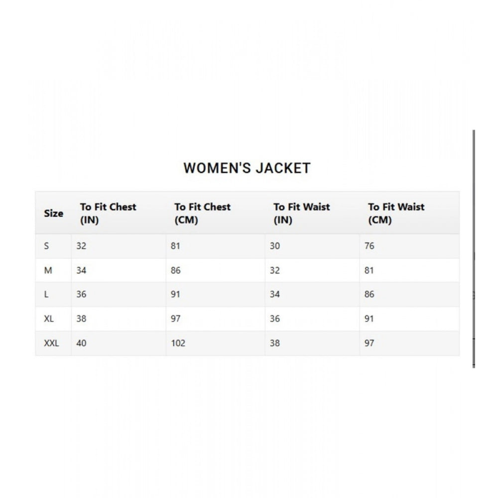 Generic Women's Denim Distressed Long Sleeve Jacket (Black)
