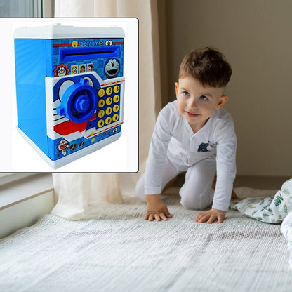 Money Safe Atm Kids Piggy Savings Bank With Electronic Lock Piggy Bank Atm With Password Cartoon Piggy Bank For Kids