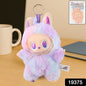 Light Purple Plush Toy Cartoon Keychain With Hook Colorful Light Purple (1 Pc)